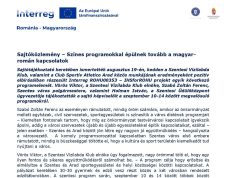 „Interhealth and Sport for ROHU – Szentes and Arad are set on a lifelong path of…