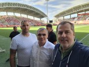 Aradi futballmeccsen……