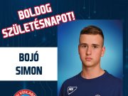 Boldog Születésnapot kívánunk fiú szakosztályunk játékosának, Bojó Simonnak !…