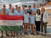 Debrecenben is halmozták az érmeket a Delfinek…