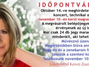 IDŐPONTVÁLTOZÁS…