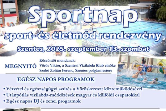 Sportnap Szentesen – sport és életmód egy helyen…