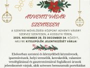 Adventi Vásár Szentesen!…