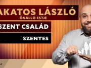 November 11-én 19 órakor Lakatos László önálló estje „Szent család” címmel Szent…