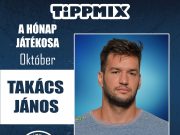 TIPPMIX – A HÓNAP JÁTÉKOSA…