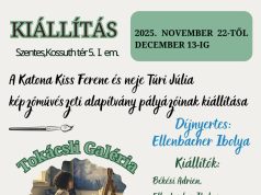 Mindenkit szeretettel várunk a Katona Kiss Ferenc és neje Túri Júlia képzőművész…