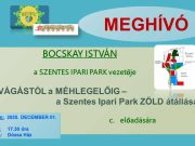 Az ÖKOSzentes hétfői előadása…