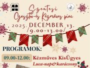 Minden családot szeretettel várunk a Szentesi Gasztro és Kézműves Piacra decembe…