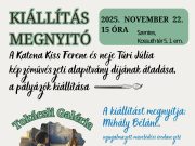 Mindenkit szeretettel várunk a Katona Kiss Ferenc és neje Túri Júlia képzőművész…