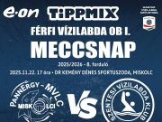 Miskolcon vendégszerepel férfi együttesünk 17 órától….