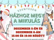 Szentesen Házhoz megy a Mikulás…