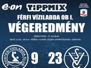 Végeredmény az 5. forduló mai mérkőzéséről…