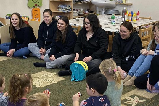 Adventi adományozás a Borosban…