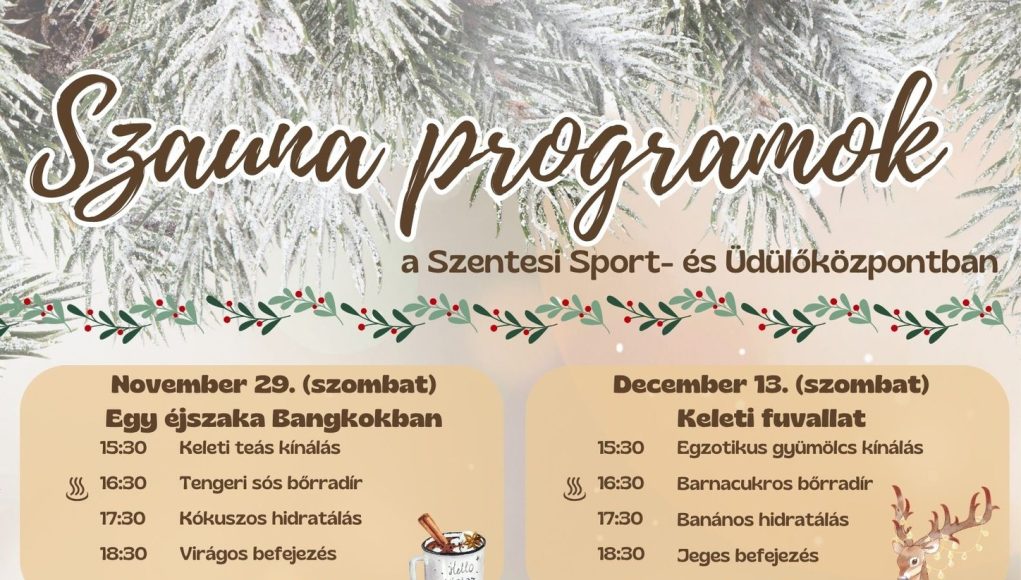 DECEMBER PROGRAMAJÁNLÓ…
