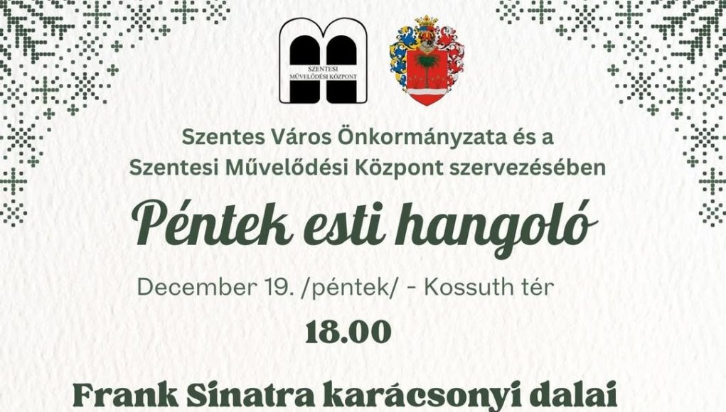 Péntek esti hangoló Szentesen!…