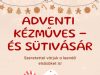 Adventi Kézműves és Sütivásár…