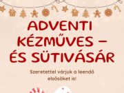 Adventi Kézműves és Sütivásár…