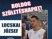 Boldog Születésnapot kívánunk férfi szakosztályunk erőnléti edzőjének, Locskai J…