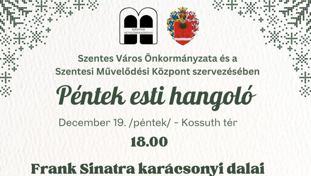 Péntek esti hangoló Szentesen!…