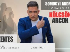 Szeretettel várunk mindenkit Somogyi András Kölcsön Arcok című ÚJ önálló estjére…