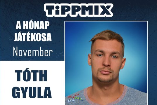 TIPPMIX – A HÓNAP JÁTÉKOSA…