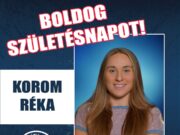Boldog Születésnapot kívánunk női csapatunk játékosának, Korom Rékának!…
