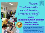 Nyolcadikos diákok és Szüleik figyelmébe! Egyre közelebb a középiskola kiválasz…