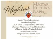 Ünnepi képviselő-testületi ülést tartanak a magyar kultúra napján, melynek keret…