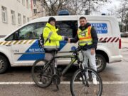 Meglett az udvarról elvitt kerékpár írja a police.hu…