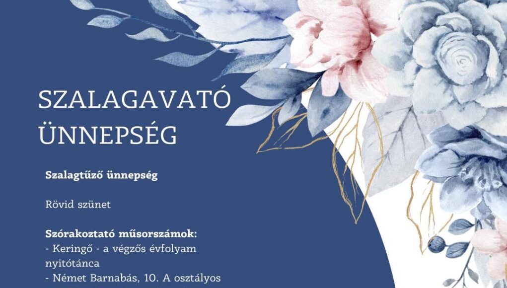 Mi már nagyon készülünk – holnap főpróba, pénteken előadás! A műsortervet tarta…