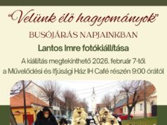 Mindenkit szeretettel várunk Lantos Imre „Velünk élő hagyományok”-busójárás napj…