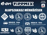 Négy mérkőzés maradt hátra az E-ON Férfi Vízilabda OB I. alapszakaszából, mely e…