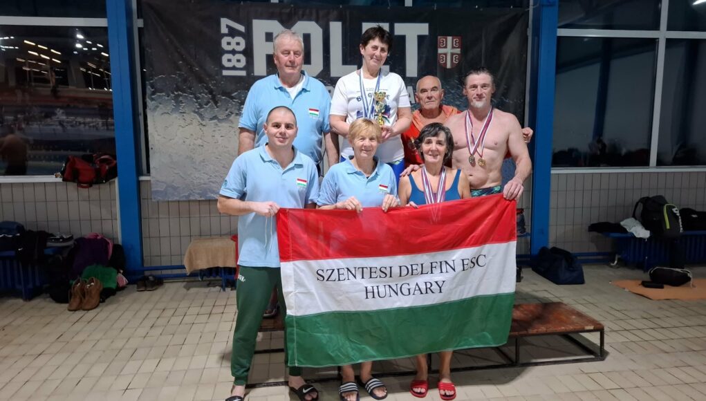 Szenior úszósikerek Zomboron…