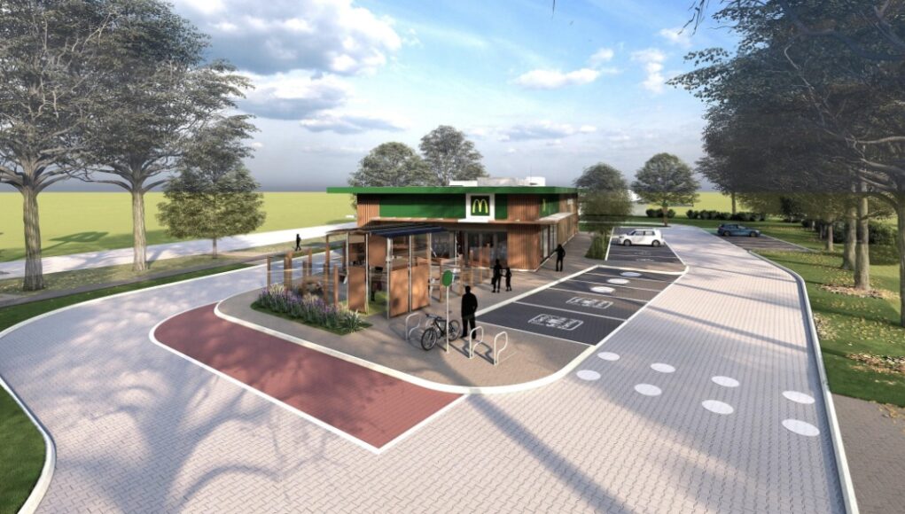 Megkezdődött a McDonald’s új éttermének építése Szentesen…