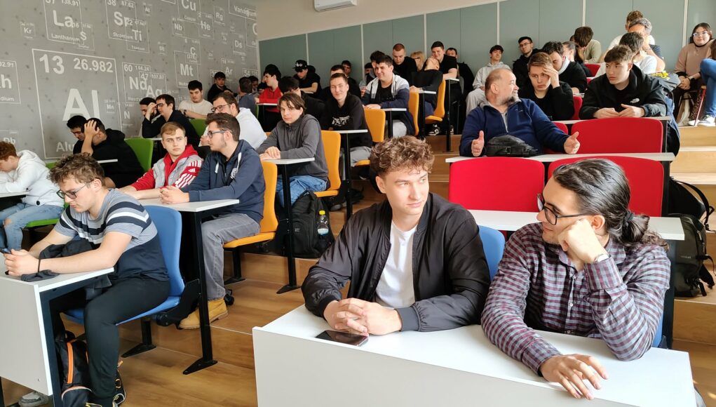 A Bosch Rexroth Academy előadásán a Pollák…