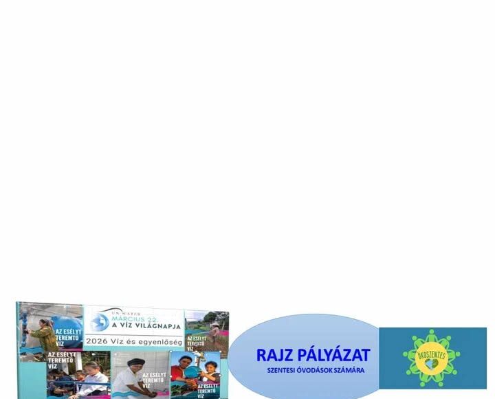 Az ÖKOSzentes rajzpályázatot hirdet a víz világnapja alkalmából, a Víz és egyenl…