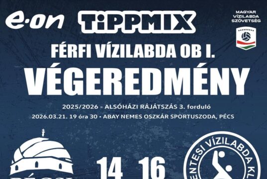 GYŐZELEM PÉCSEN…