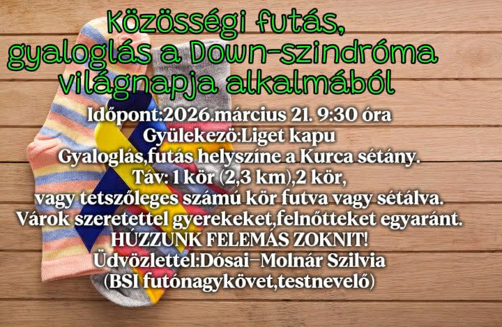 Kedves Gyaloglók, Futók (kicsik és nagyok, gyerekek és felnőttek)!…