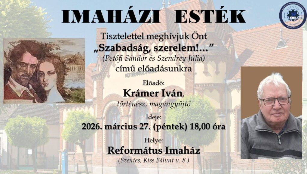 Petőfi Sándor és Szendrey Júlia a történész szemével az Imahàzi esték következő …