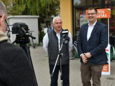 Sajtóbeszélgetést tartottak Szentesen a Kertvárosi ABC előtt március 26-án, ahol…