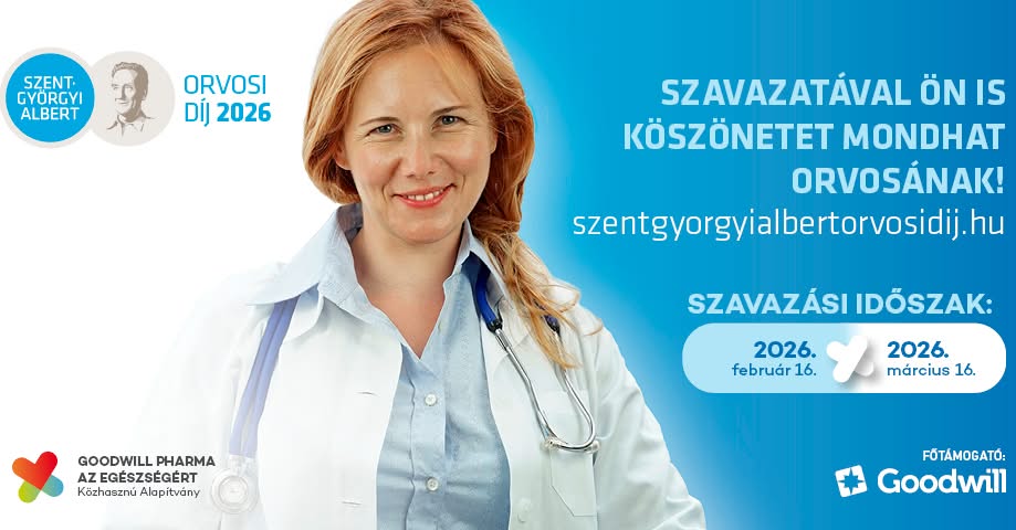 Szentesi orvos a díj közelében…