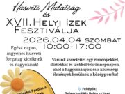 Szombaton Húsvéti Mulatság és Helyi Ízek Fesztiválja a Gólyás Házban!…