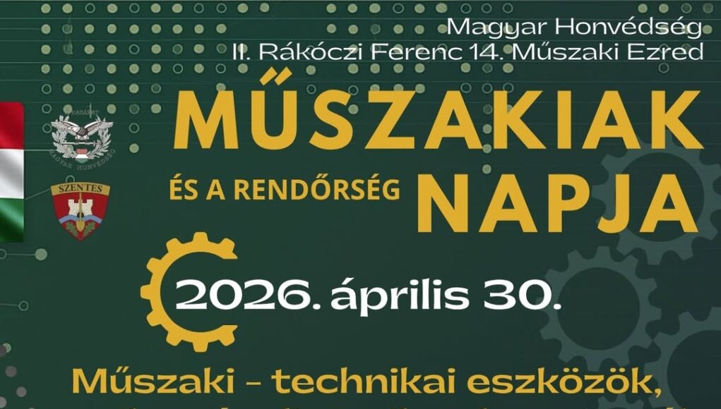 Technikai bravúrok és látványos bemutatók: Érkezik a Műszakiak Napja Szentesen!…