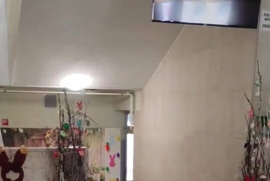 A Művelődési és Ifjúsági Házban húsvéti fotópont várja a látogatókat az intézmén…