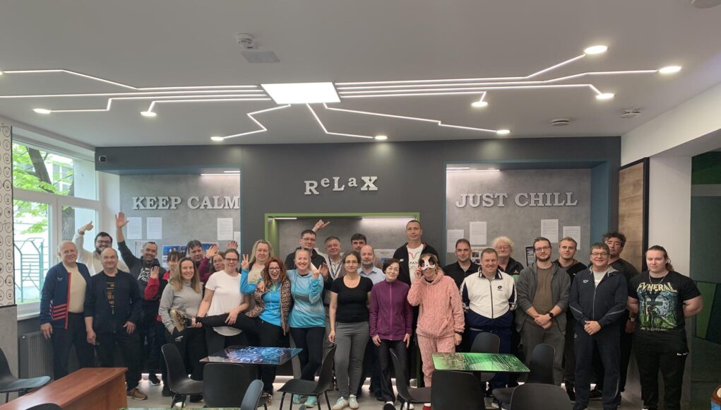 A tanév hajrájában is jókedvűen…