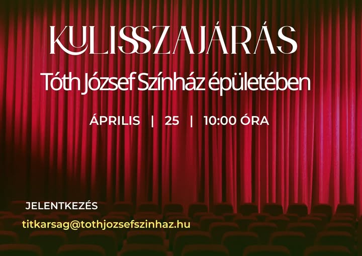 ÁPRILISI PROGRAMAJÁNLÓ…