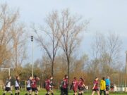 A hétvégén a leány U-16-os korosztály is pályára lépett…….