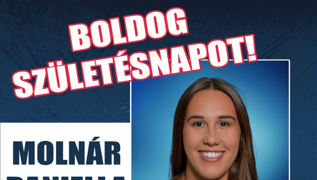 Boldog Születésnapot kívánunk női csapatunk játékosának, Molnár Daniellának!…