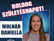 Boldog Születésnapot kívánunk női csapatunk játékosának, Molnár Daniellának!…