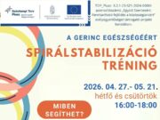 Búcsút intene a hátfájásnak? Ingyenes spirálstabilizációs tréning indul Szentese…